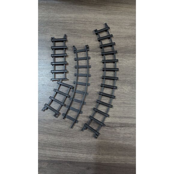 Vintage Railroad Tracks 1986 New Bright Santa Christmas Express Train replaceme - Picture 2 of 5